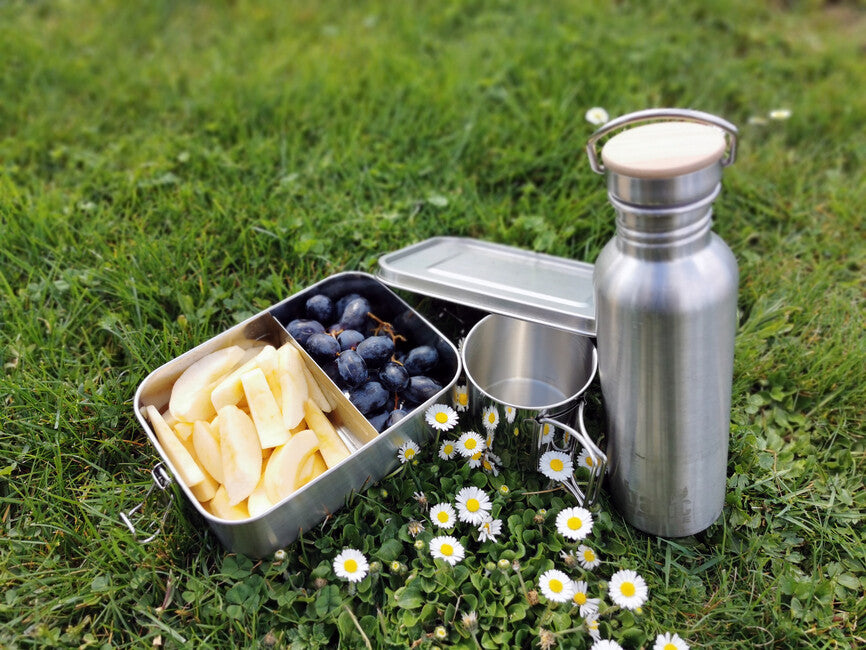 Origin Outdoors Deluxe lunch box in acciaio inox 1,2 L