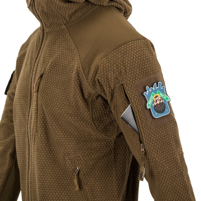 Helikon-Tex Alpha Hoodie giacca in pile, nera
