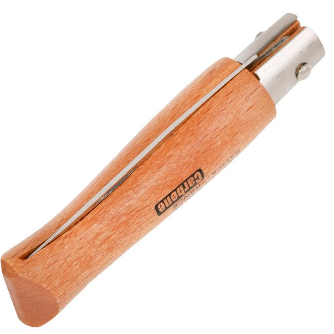 Opinel N°04 coltello pieghevole carbonio faggio, marrone