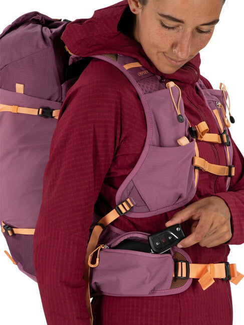 Osprey Tempest Velocity 20 zaino da trekking, pashmina/melon