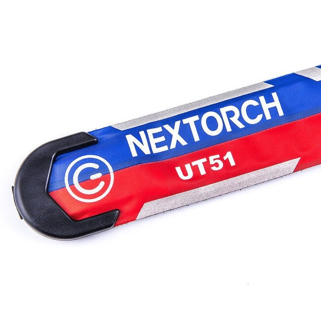 NexTorch UT51 L fascia di sicurezza lampeggiante, rosso-blu