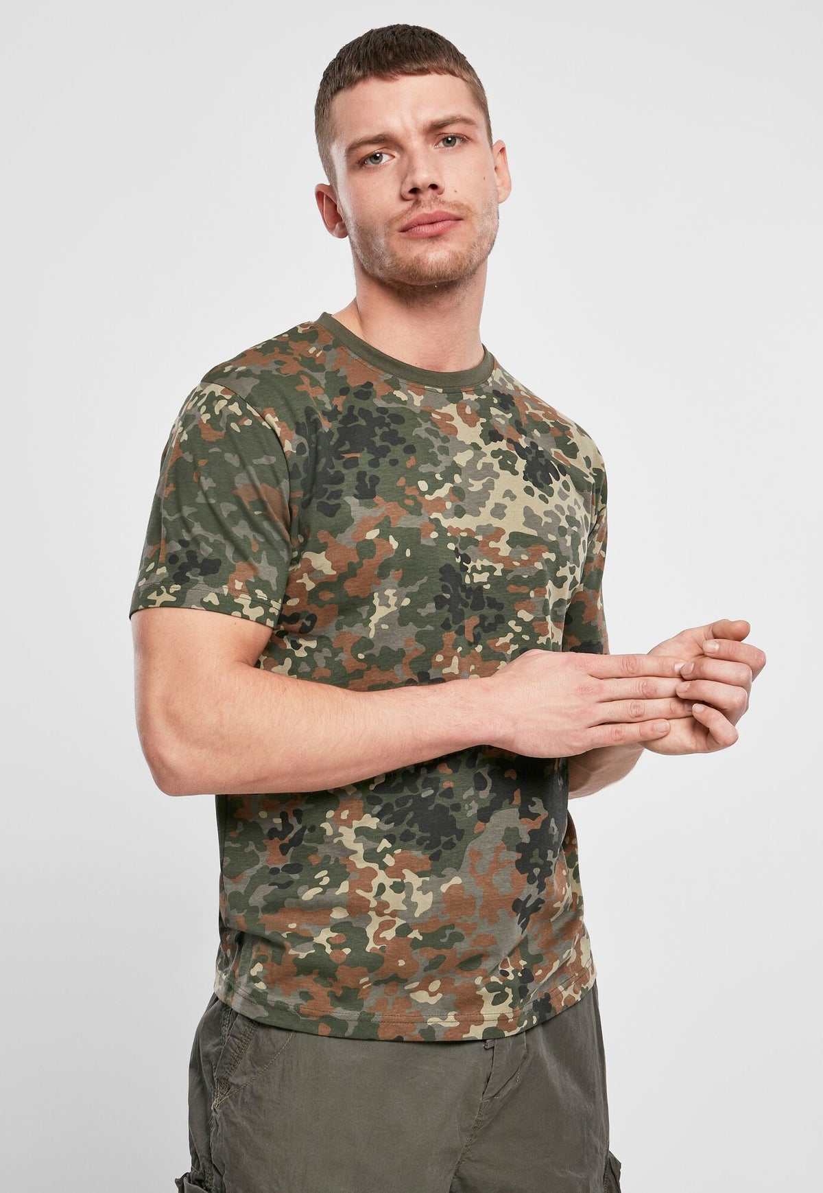 Brandit tričko, flecktarn