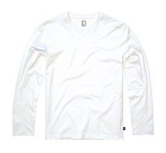 Brandit Premium t-shirt a maniche lunghe, bianco