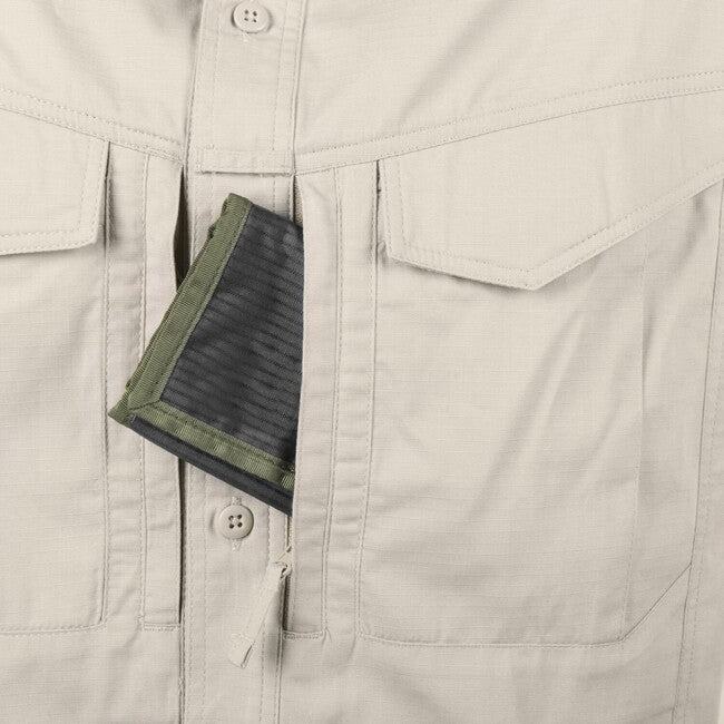 Helikon-Tex Defender Mk2 camicia a maniche corte - Policotone Ripstop, beige
