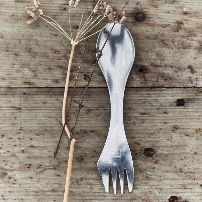 Light My Fire Spork posate multifunzione in acciaio inox 3 in 1