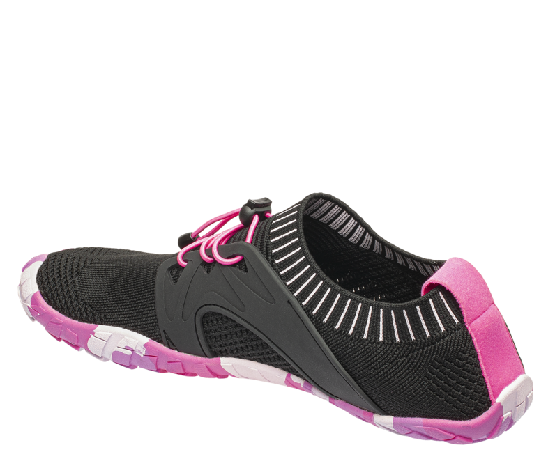 BENNON Bosky scarpe a piedi nudi, nero/rosa