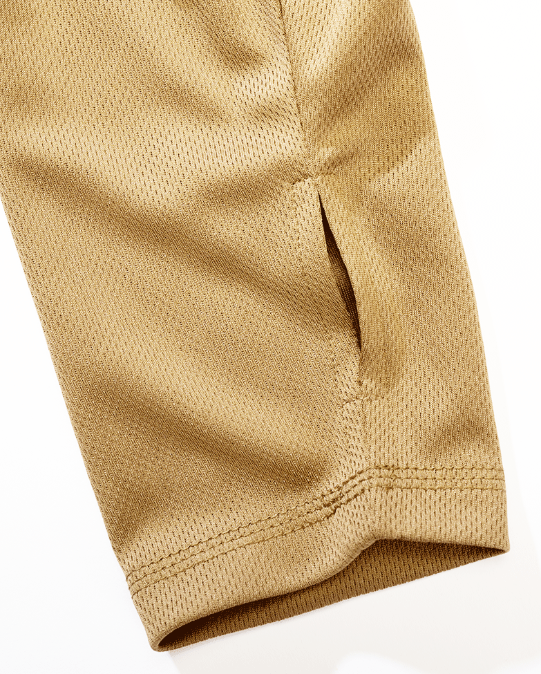 Brandit Quick Dry pánske tričko rýchloschnúce s dlhým rukávom, camel