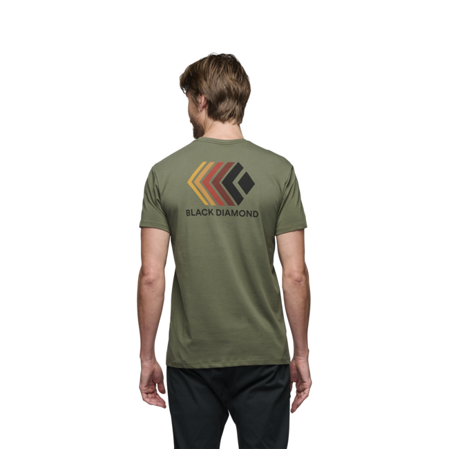 Black Diamond Faded t-shirt da uomo a maniche corte, tundra