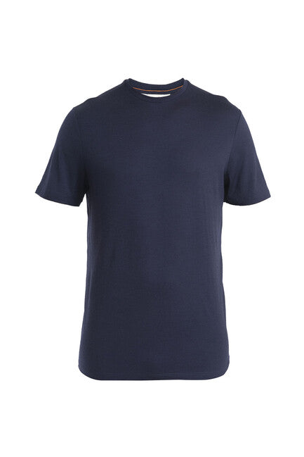 Icebreaker Tech Lite III maglietta Merino a maniche corte da uomo, blu scuro