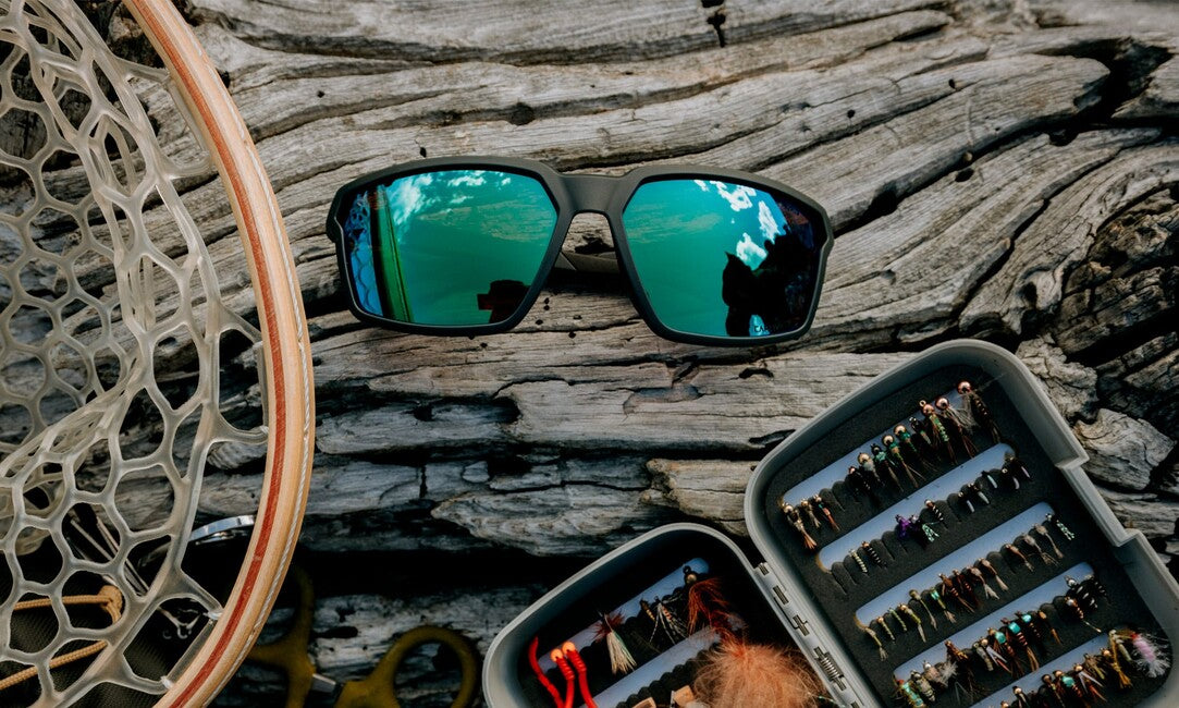 Wiley X Sierra Sunglasses, Captivate Polarized Green Mirror, Matte Graphite
