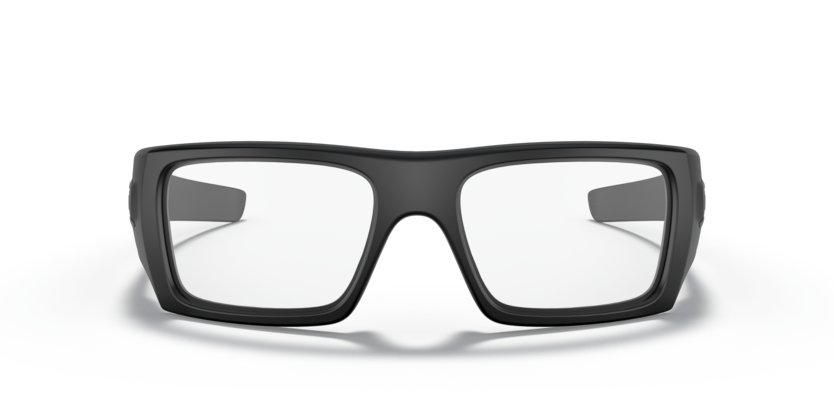 Oakley Det Cord occhiali balistici con lente chiara, nero opaco