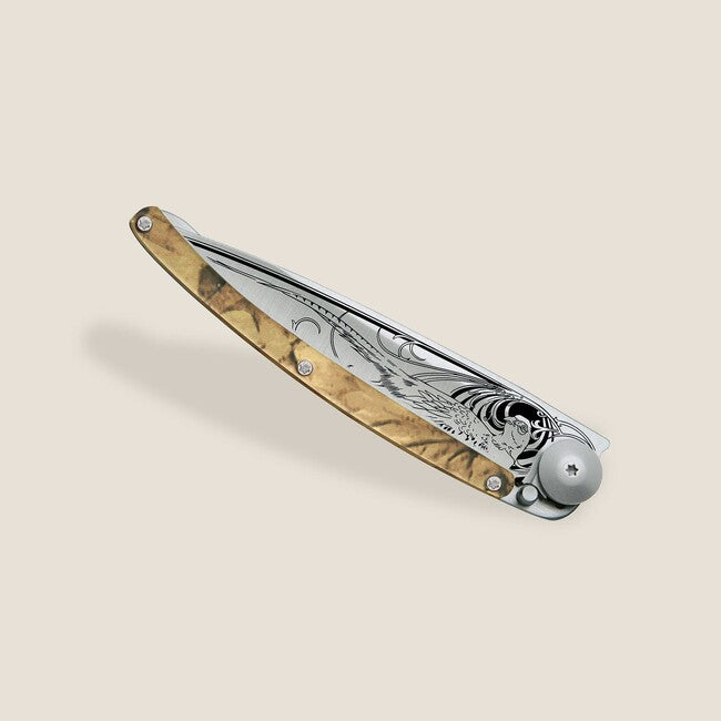 Deejo Tattoo camo coltello di chiusura, fagiano