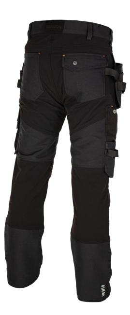 BENNON Erebos pantaloni da lavoro, neri