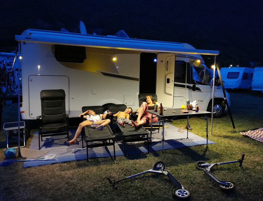 Origin Outdoors Lampada LED collegabile 200 lumen bianco caldo, blu