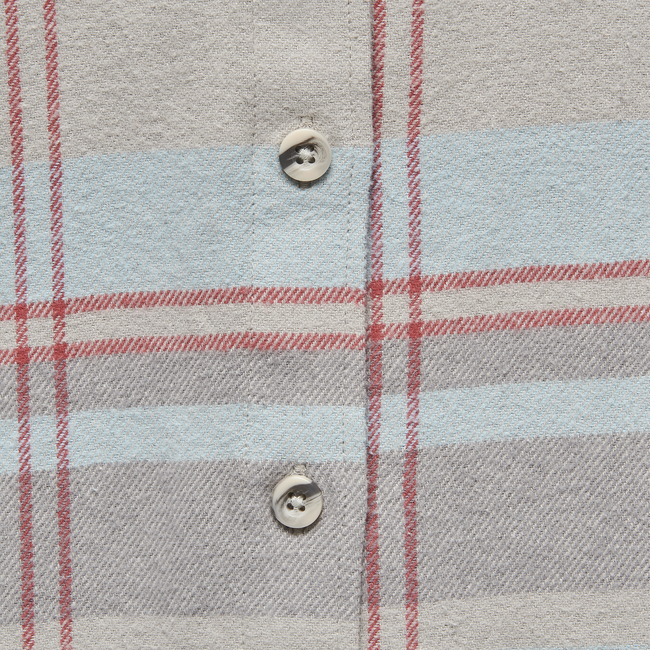 Black Diamond Women's Project Flannel Shirt, Pewter-Belay Blue Plaid