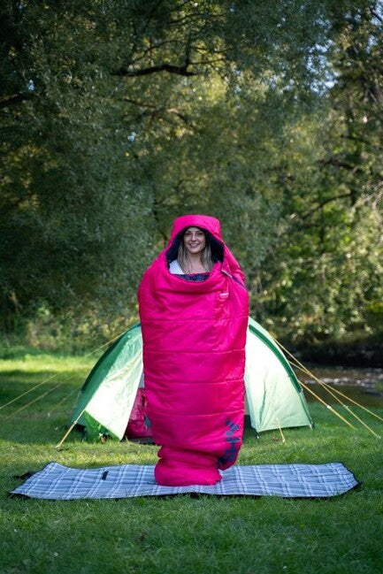 Husky Ladies Majesty sacco a pelo sintetico per tre stagioni -10, rosa