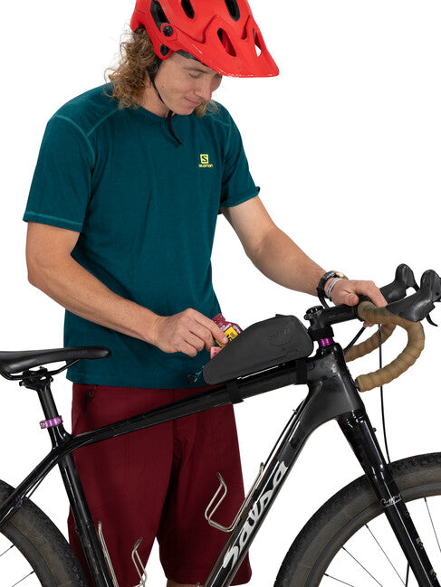 Osprey Escapist top tube bag, nero