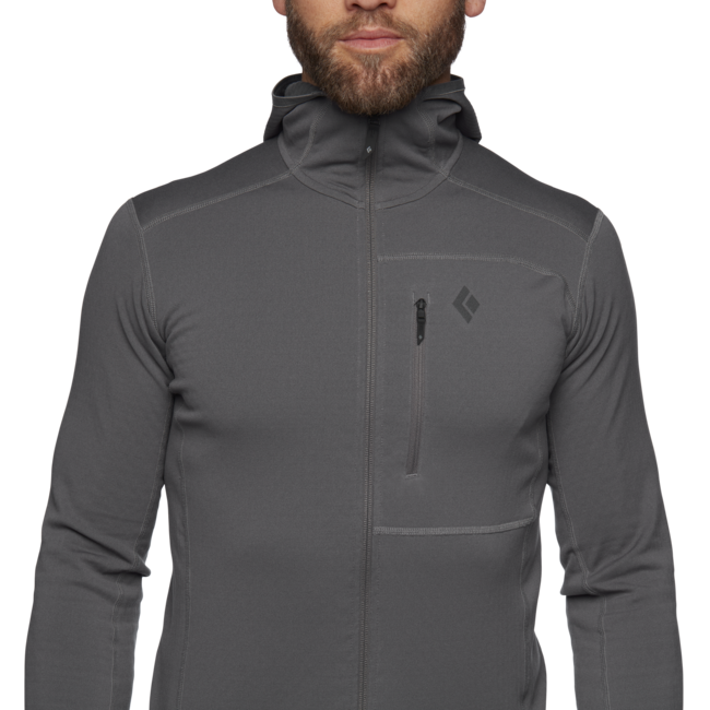 Black Diamond Coefficient felpa da uomo, granito