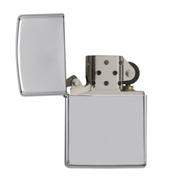 Zippo Accendino a benzina, cromo lucido