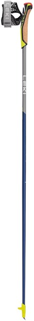 Leki Speed Pacer Lite bastoncini da nordic walking, blu notte-metallizzato scuro-antracite chiaro-giallo limone