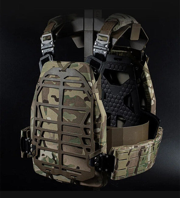 DRAGOWA Tactical Outlaw porta targa, nero