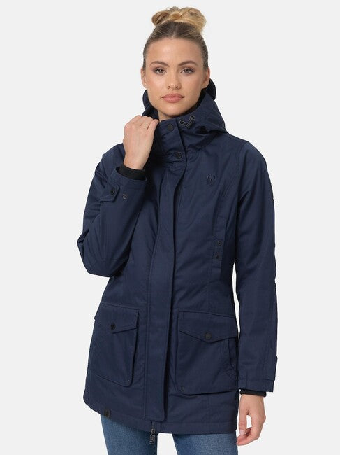 Navahoo Brinjaa giacca softshell transitoria da donna, blu navy