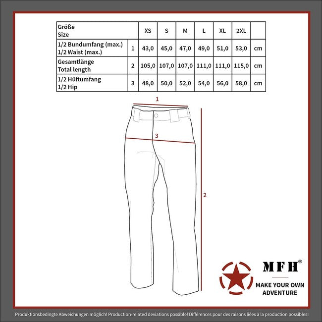 Fox Outdoor Rachel pantaloni da trekking, verdi OD