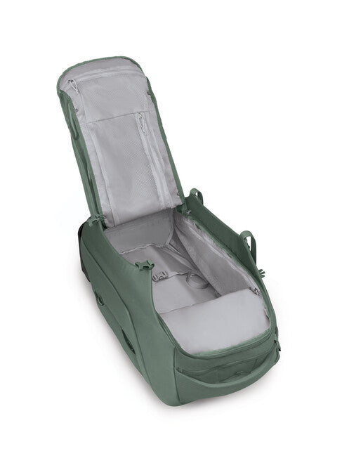 Osprey Sojourn 60 borsa da viaggio su ruote, verde koseret