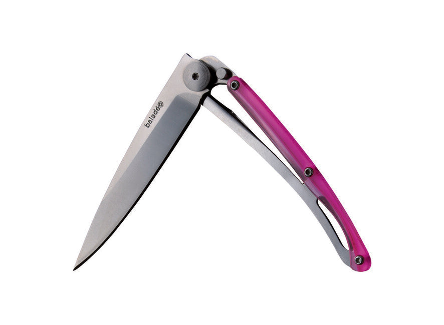 Baladeo ECO135 coltello ultraleggero,,27 grammi, rosa