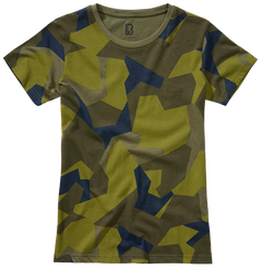 Brandit t-shirt da donna M90, swedish camo