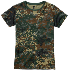 Brandit maglietta da donna, flecktarn