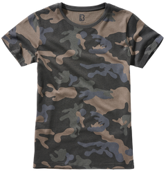 Brandit maglietta da donna, darkcamo