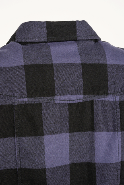 Brandit Gracey camicia lunga senza maniche, grigio e nero