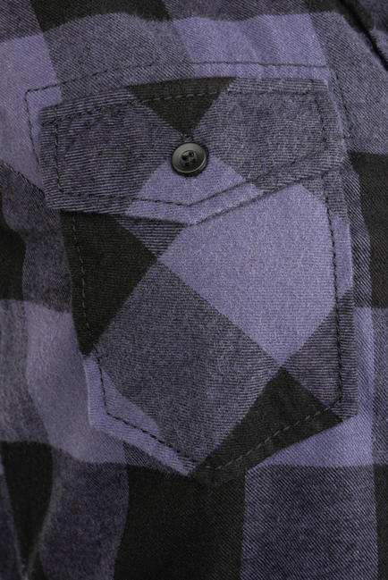 Brandit Gracey camicia lunga senza maniche, grigio e nero