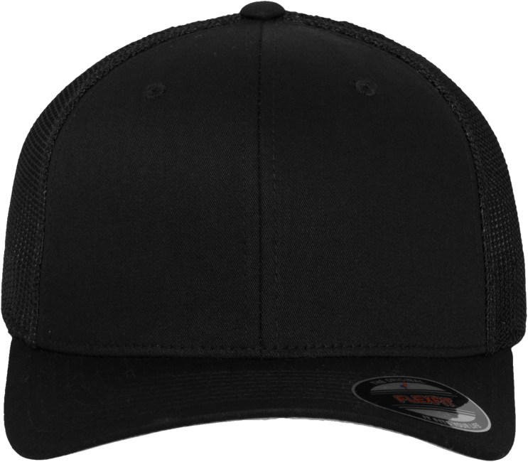 Brandit Flexfit Mesh Trucker σιτάρι δικτύου, μαύρο