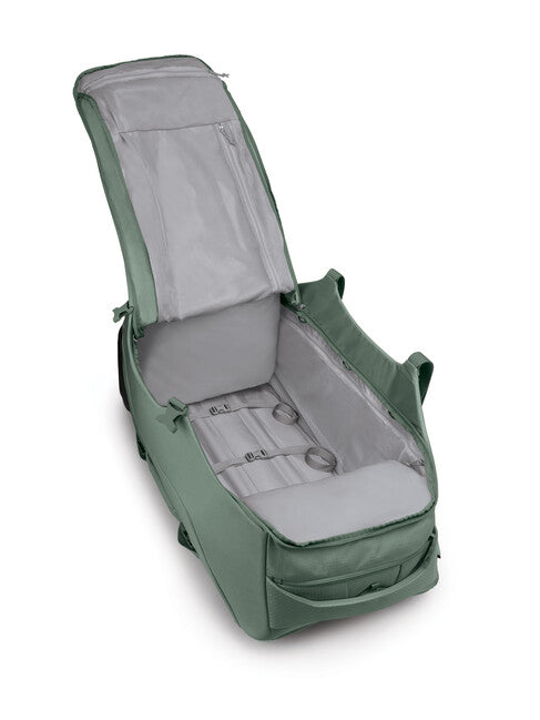 Osprey Shuttle 130 borsa da viaggio su ruote, verde koseret