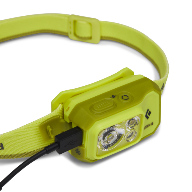 Black Diamond Storm 500-R Headlamp, Optical Yellow