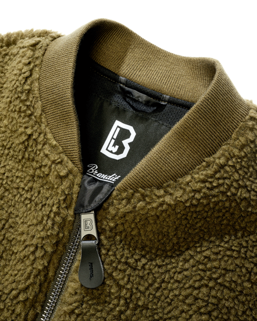 Brandit MA1 Sherpa giacca, oliva
