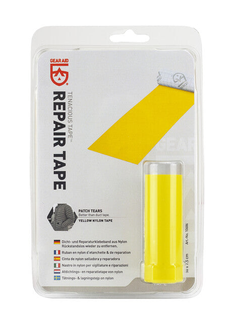 Gear Aid Tenacious Tape patch, giallo