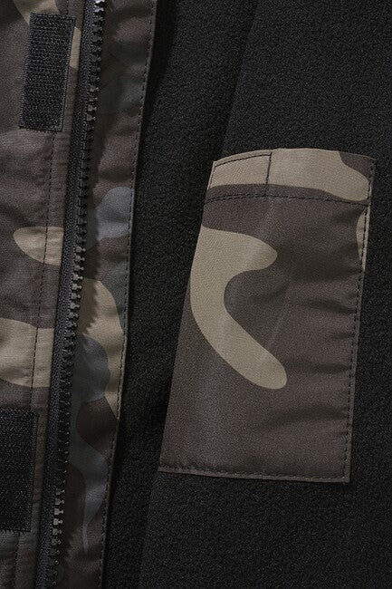Brandit Windbreaker Frontzip giacca da bambino, darkcamo