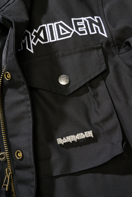 Brandit Iron Maiden giacca, nera