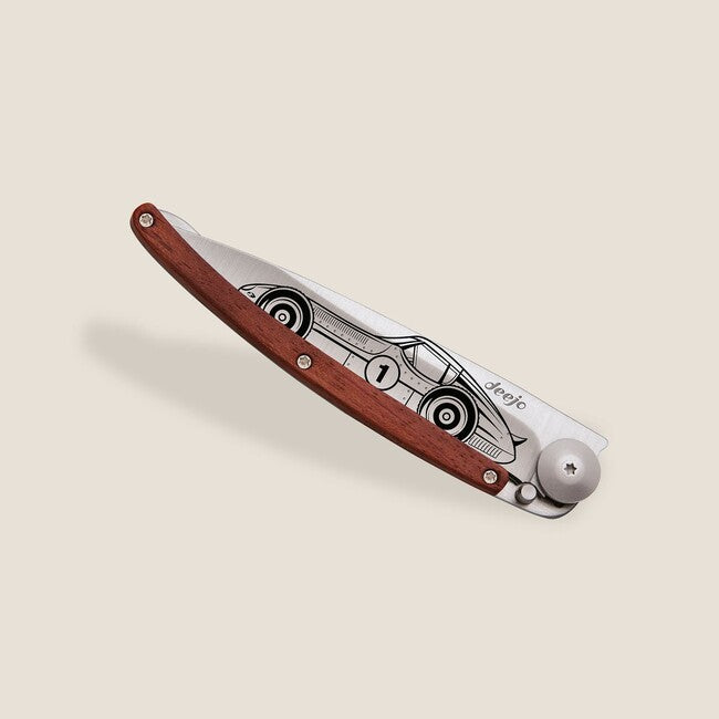 Deejo Tattoo Racing Car chiusura coltello