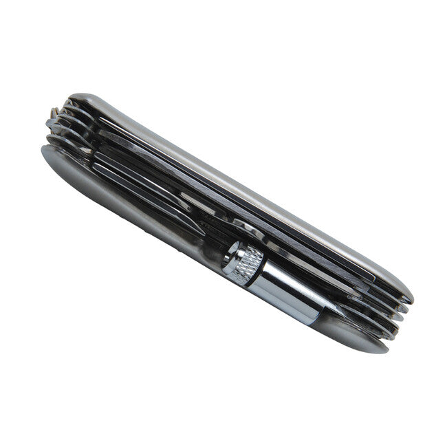 Baladeo ECO164 Coltello multifunzione Barrow, 12 funzioni, acciaio inox