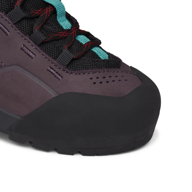 Black Diamond Mission Low Waterproof Approach stivali in pelle, gelso-nero