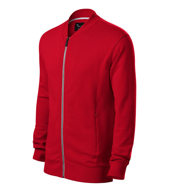 Malfini Bomber felpa da uomo 320g/m2, rossa