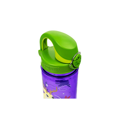 Nalgene Grip-n-Gulp borraccia per bambini 0,35 l , viola jackalope