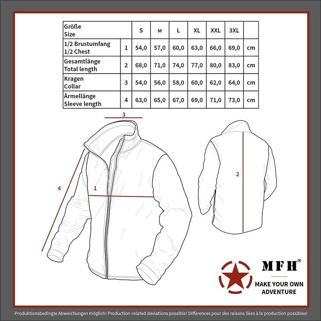 MFH Professional Scorpion giacca softshell, nera