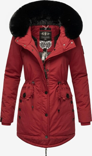 Navahoo Sweety Deluxe parka invernale da donna, rosso sangue