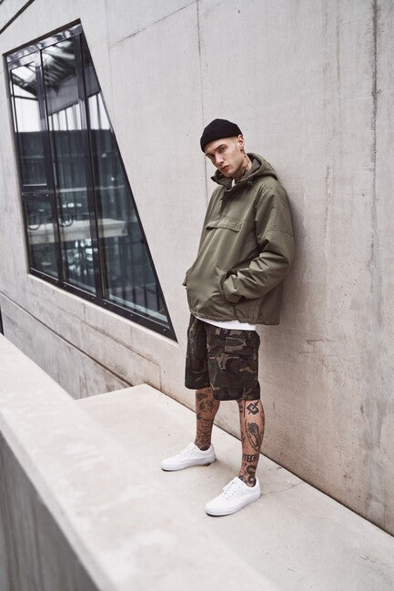Brandit Sherpa giacca a vento, darkcamo
