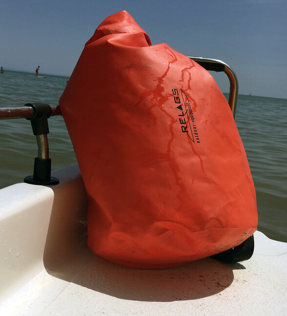 BasicNature 500D zaino impermeabile 500D 35 L, rosso